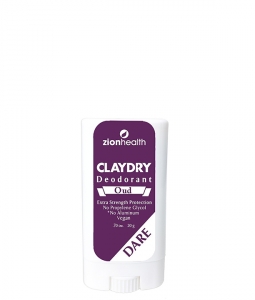 ClayDry DARE Vegan Deodorant Oud .7 oz Travel Size